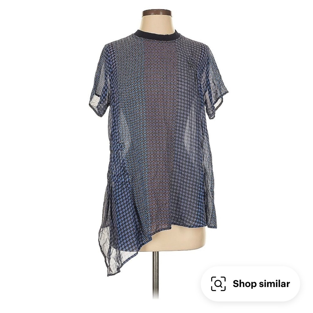 Opening Ceremony Sheer Blouse Shirt